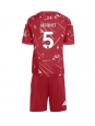 Otroške Nogometnih dresov Liverpool Jeremy Jacquet #5 Domači 2026-27 Kratki rokavi (+ hlače)